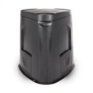 Box shaped black compost bin
