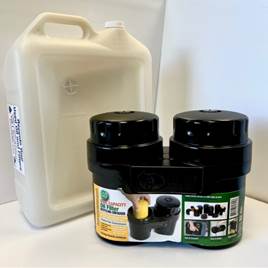 Oil drainer and duo capacity oil filter drainer.